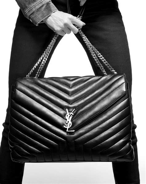 YSL Loulou Matelassé ‘Y’ Leather Bag 